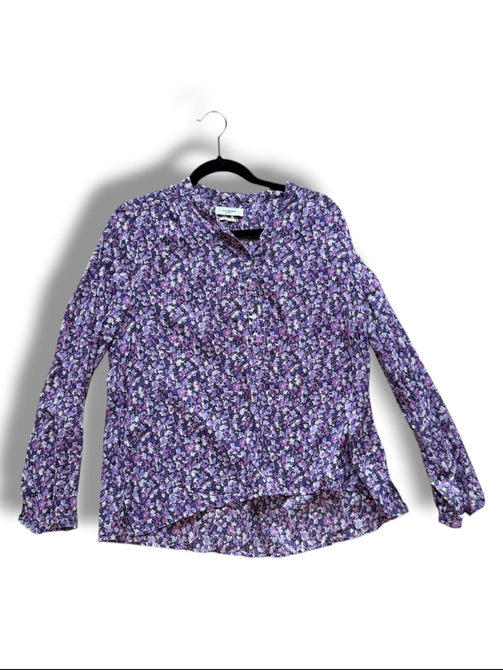 Isabel Marant Étoile Maria Blouse In Violet - Picture 2 of 7